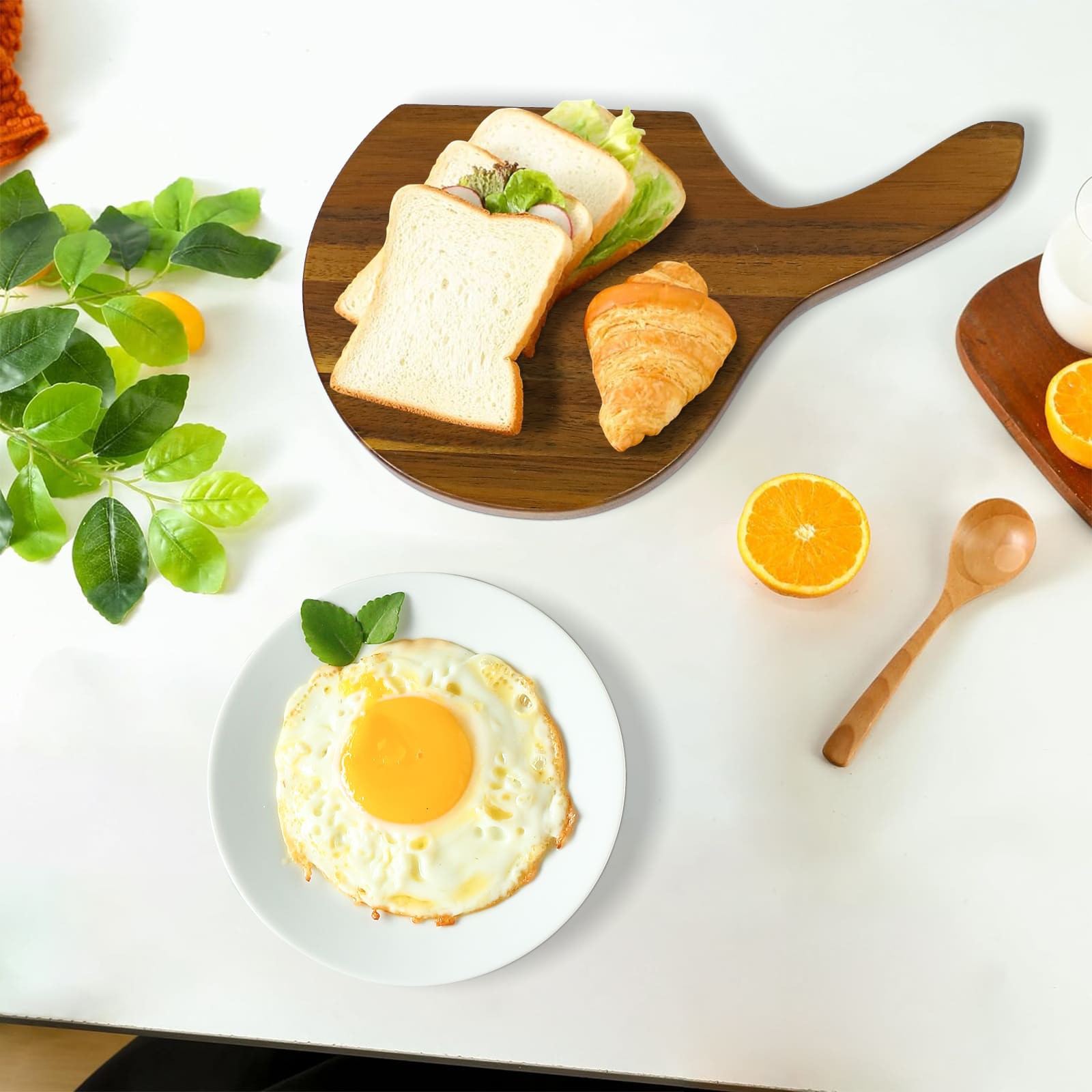 Acacia Wood Cheese Board With Handle 13 Acacia Wood Cheese Board With Handle 13